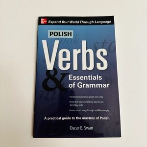 Polish Verbs & Essentials Of Grammar Book Learn Language